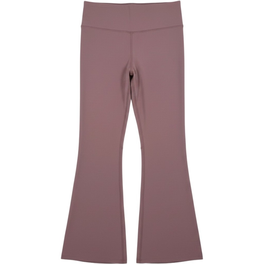 Calvin Klein Performance Flare Pants Women XL Dusty Pink Stretch Yoga Athleisure